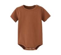 Onesie Femme - Body pour Bébé Garçon, Barboteuse Douce À Manches Courtes pour Nourrissons Et Tout-Petits, Tenue Décontractée Et Confortable Au Quotidien, Coupe Ample Et Col Rond