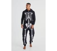 Onesie imprimé squelette homme - noir - XL, noir