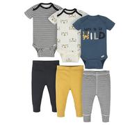 Onesies Brand 3 Outfit Bundle Mix Match Newborn To 12m Ensemble de pantalon Mixte bébé (lot de 6)