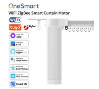 OneSmart Tuya vie intelligente Wifi Zigbee électrique rideaux intelligents moteur d'entraînement Rail tige système de suivi prise en charge Google Assistant Alexa KR Plug (Wifi)