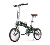 ONESPORT OT02 Vélo Électrique - Moteur 250W Batterie 36V5.2Ah Pliant 16po Roues - vert