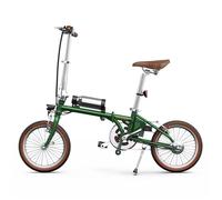 ONESPORT OT02 Vélo Électrique Pliable - 250W, 36V 5.2Ah, Autonomie 30km, 20 Pouces, Léger, CE-Vert