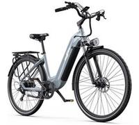 OneSport OT05 Pro Urbain - Moteur 250W, Batterie Haute Capacité 36V 22,5Ah, 25 km/h, Pneus 700C x 50C, Bluetooth, 7 Vitesses, Gris Gris