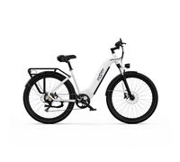 ONESPORT OT05 Vélo Électrique - 27.5 Roues 250W Moteur 36V18.2Ah Batterie 60KM Autonomie Frein à Disque - Blanc Cassé Blanc Cassé