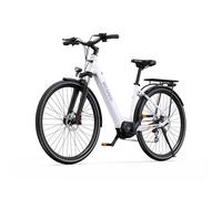 Onesport OT07 Vélo Électrique - Moteur 250W Batterie 36V4AH Pneus 27.5 Pouces Pneu Freins à Disque Hydrauliques - Blanc