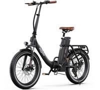 ONESPORT OT16-2 Vélo Électrique Pliable : Batterie 48V 17Ah Moteur 250W, Autonomie 100 km Freins à Disque Pneus 20” App