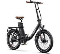 OneSport OT16-2 - Vélo électrique pliant 20" Blanc, Batterie 48V 17Ah, Moteur 250W ANANDA, Vitesse max 25 km/h, Freins à disque, 7 Vitesses Blanc