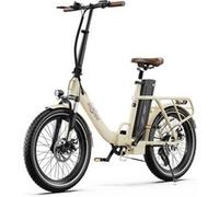 OneSport OT16-2 - Vélo électrique pliant 20" Noir, Batterie 48V 17Ah, Moteur 250W ANANDA, Vitesse max 25 km/h, Freins à disque, 7 Vitesses Noir