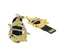 OneSquareCore 16GB 12 Constellations métal Forme clé USB USB 2.0 pendrive bâton clé USB de Stockage des clés USB Flash Disk Disque pendrive clé USB. (Les Poissons)