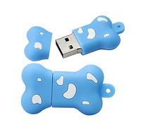 OneSquareCore 4GB la Forme des clefs USB, Stylo Drive Memoria Flash Reste pendrives Disque Flash USB clé USB u Disquette clé USB USB 2.0 Pen Drive pendrive (Blue)