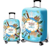 onestopbuys Housse de protection pour chariot de voyage, bleu, 18-21 inch, Design 1