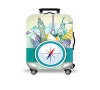 onestopbuys Housse de protection pour chariot de voyage, bleu, 18-21 inch, Design 3