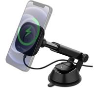 Onetap Pro Magfit Fast Wireless Car Charger, Dashboard Car Holder Designed For Magsafe, Wireless Car Charger Compatible With Iphone Models 16 15 14 13 12