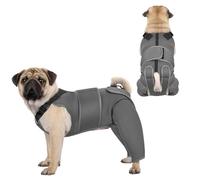 OneTigris Body pour Chien Postopératoire après Castration, avec Sangle Réglable, Protection Douce Contre Les Fuites, pour Chiens Mâles ou Femelles, pour Petits, Moyens et Grands Chiens, S