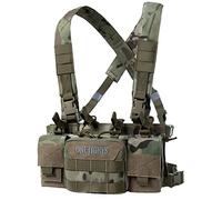 OneTigris Cordura Chest Rig Molle Gilet Tactique, Multicam, 11"x6"x2"(28x15x5cm)