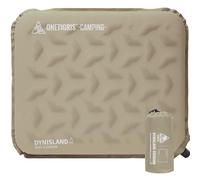 OneTigris Coussin de siège gonflable - Coussin de siège léger en mousse à mémoire de forme auto-gonflant pour stades, camping, blanchisseurs, voyages en avion, imperméable et portable