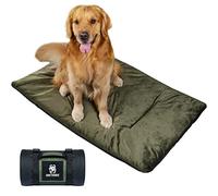 OneTigris Couverture pour Chien 110 cm x 68 cm - en Velours épais - Chauffante - pour Chiens de Grande et Moyenne Taille - Voyage - Camping - Extérieur - Réversible et Portable - Lavage à la Main