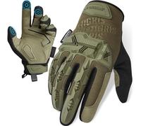 OneTigris Gants Tactiques Militaires pour écran Tactile, Gants de Moto, Gants d'escalade pour Airsoft Paintball Randonnée Chasse Cyclisme (Ranger Vert, XL)