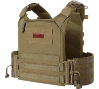 OneTigris Gilet tactique FYR Airsoft, Gilet Porte Plaque, Réglable et respirant, Gilet par Balle pour Paintball Police Airsoft