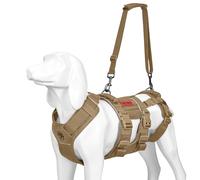 OneTigris Harnais Skyewalker - Harnais de levage ajustable 2 poignées - Soutien rééducation - Taille M - Chiens moyenne-grande