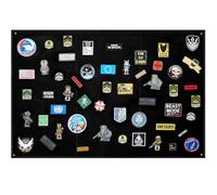 OneTigris Panneau Patch Tactique, Tableau Scratch pour Patches Militaires, Écussons, Badges et Patchs de Collection, Accessoires Militaires & Gendarmerie - Taille L: 109 x 70 cm/M: 45 x 58 cm