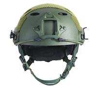 OneTigris PJ Casque Tactique à Structure légère pour Paintball Airsoft, Vert Kaki, Kopfumfang: 56cm -60cm (22 "- 23,6")