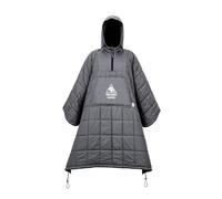 OneTigris Poncho de camping avec isolation Thinsulate 3M, couverture imperméable chaude avec grandes poches, couverture à capuche portable pour extérieur, randonnée, voyage
