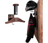 OneTigris Support Casque Moto Mural, Porte Casque Moto, Capacité 40 kg, Organiseur Multifonction pour équipement Airsoft/Vélo/Veste/Sac/Gants/Gilet Tactique, Gain de Place