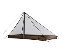 OneTigris Tente intérieure 1 Personne Solo Tente ultralégère en Maille Moustiquaire pour Le Camping en Plein air Randonnée pédestre