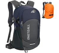 ONETOALL Sac à Dos Randonnée 20L Anti-Vol et Imperméable - Sac à Dos Homme/Femme pour Rando Vélo Voyage ou Travail Ventilation Dos Poids Léger 500g