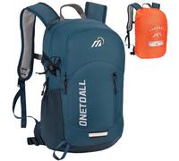 ONETOALL Sac à Dos Randonnée 20L Anti-Vol et Imperméable - Sac à Dos Homme/Femme pour Rando Vélo Voyage ou Travail Ventilation Dos Poids Léger 500g
