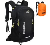 ONETOALL Sac à Dos Randonnée 20L Anti-Vol et Imperméable - Sac à Dos Homme/Femme pour Rando Vélo Voyage ou Travail Ventilation Dos Poids Léger 500g