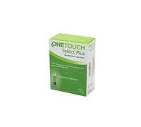 Onetouch Select Plus 2 Flacons De 50 Bandelettes Réactives