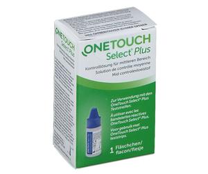 OneTouch® Select Plus® Solution de contrôle moyenne Solution(S) 3,75 ml
