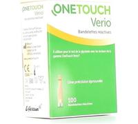 OneTouch Verio Bandelettes Réactives Boite de 100