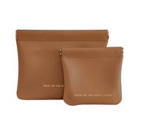 OneTreeTime 2 PCS Petite trousse de maquillage for sac à main Sacs à cosmétiques portables Mini essentiels de voyage Porte-monnaie Rouge à lèvres Accessoires cosmétiques Organisateur Petite pochette d