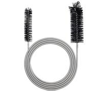 OneTreeTime Flexible Feeding Tube Cleaning Brush Slim Drain Hole Cleaning Tool Hose Pipe Cleaning Brush(Two Heads Black)