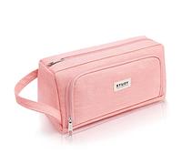 OneTreeTime Grande trousse à crayons pour filles et garçons - Jolie trousse à crayons de grande capacité pour filles et garçons avec fermeture éclair et compartiments - Trousse esthétique pour femme,