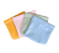 OneTreeTime - Pochette de rangement en cuir à fermeture à pression personnalisée, pochette Jolly Wish, pochettes à fermeture à pression, rose ch-loe, sac à cosmétiques à fermeture automatique sans fer