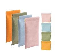 OneTreeTime Pochette de rangement en cuir à fermeture à pression, pochette à fermeture à pression Flowarmth, pochettes à fermeture à pression, pochette de rangement en cuir, petite trousse de maquilla