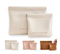 OneTreeTime Trousse à cosmétiques for Femme, Petite Trousse de Maquillage for Sac à Main, Pochette de Maquillage en Cuir synthétique, Trousse de Maquillage de Voyage avec Fermeture éclair, Trousse de
