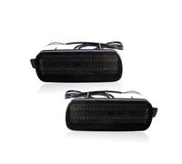 ONETREND Feu Antibrouillard Arrière Voiture Pour CRV 2002-2004 2 Réflecteurs De Pare-chocs Feux Arrière Freinage Et Antibrouillard Rouge 12 V(Smoked Lens)
