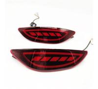 ONETREND Feu Antibrouillard Arrière Voiture Pour Hyundai Pour Accent Pour Verna Solaris Brio 2008-2015 Feu Arrière À LED Réflecteur Frein Feu Antibrouillard Clignotant(3 Functions B)