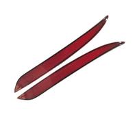ONETREND Feu Antibrouillard Arrière Voiture Pour Tesla Pour Modèle 3 Pour 2017-2022 Voiture Pare-chocs Arrière Feu Stop Clignotant Réflecteur Avertissement Brouillard S(Red one pair)