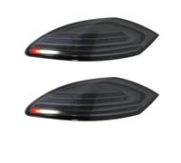 ONETREND Feux Arrière Pour Panamera 970 2010 2011 2012 2013 Ensemble De Feux Arrière À LED Feux De Freinage Clignotants De Recul Feu Stop Arrière(2PCS Smoke)