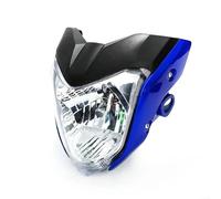 ONETREND Moto Phares Pour FZ16 Pour FZ-16 YS150 Pour FZER150 Phare Avant De Moto Avec Support D'ampoule Phare Assembly(Blue)