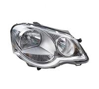 OneTrend Pour VW Pour Polo IV 2005-2009 Ensemble Lampe Avant Phare Voiture | Feux Phares Avants Phares Lampe Frontale Feu Avant Feux Avant Assemblage(White RH)