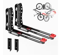 ONETWOFIT Support mural Swivel Bike réglable librement, étrier de vélo pour le garage, support de vélo peu encombrant pour le garage, facile à charger et à décharger, le cintre de vélo peut supporter