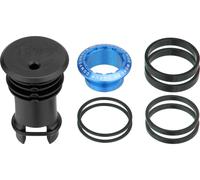 OneUp Components Couvercle de Jeu de Direction EDC Top Cap bleue 1 1/8"