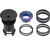 OneUp Components Couvercle de Jeu de Direction EDC Top Cap coloré 1 1/8"